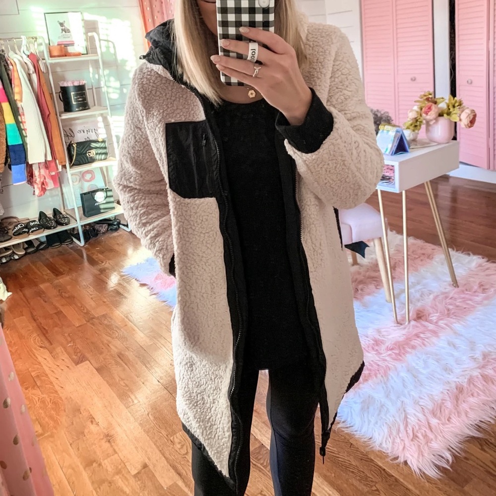 Cozy Reversible Coat NWT